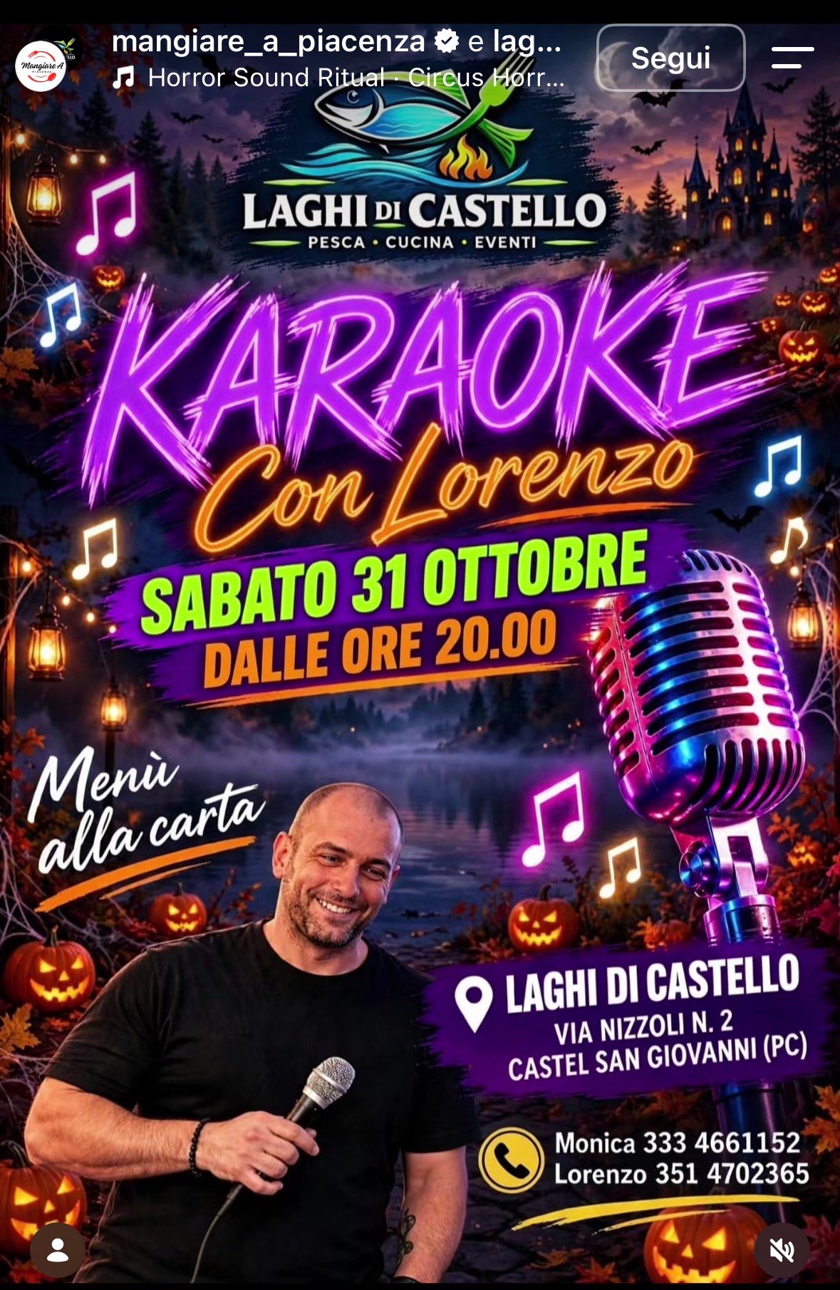 KARAOKE CON LORENZO