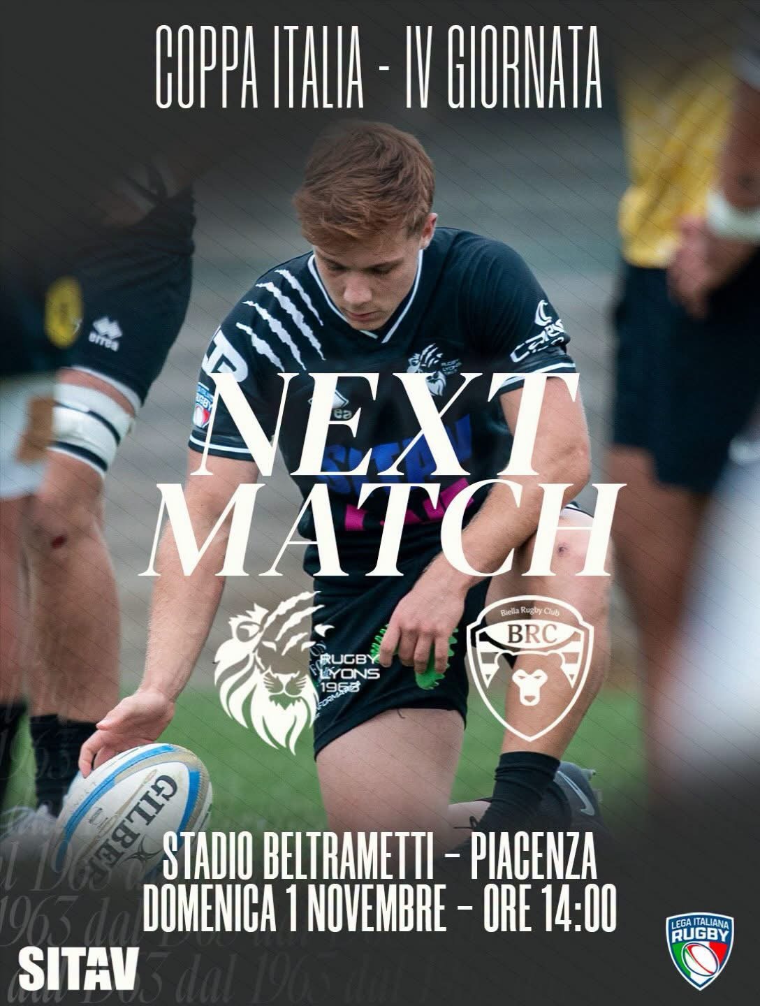 PARTITA RUGBY COPPA ITALIA