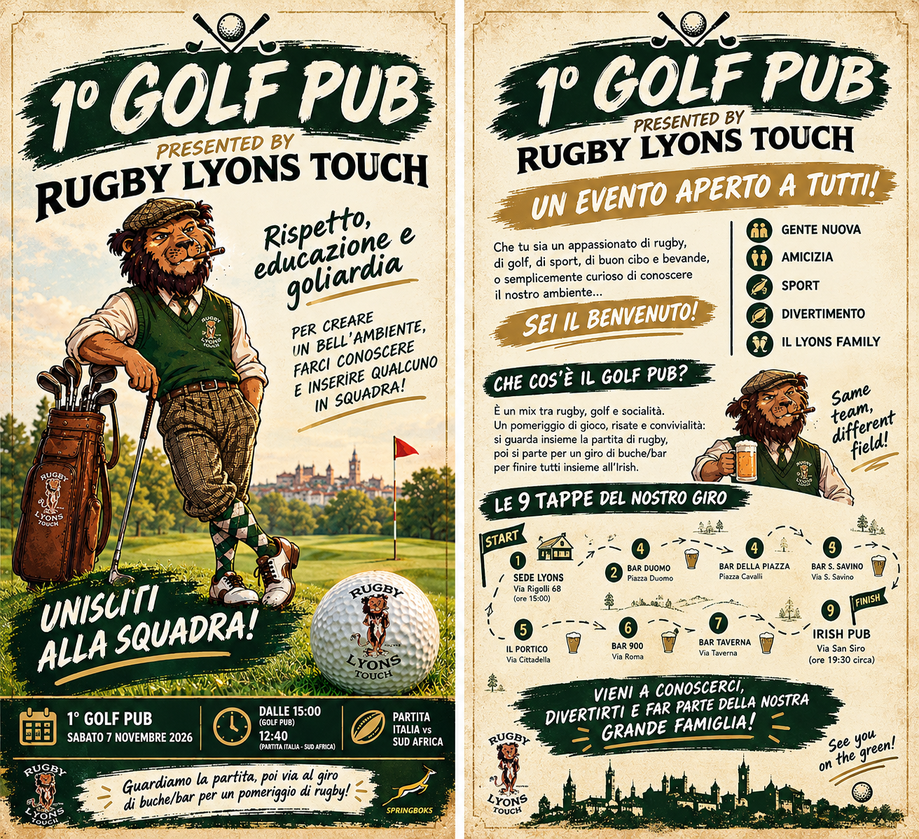 1° GOLF PUB