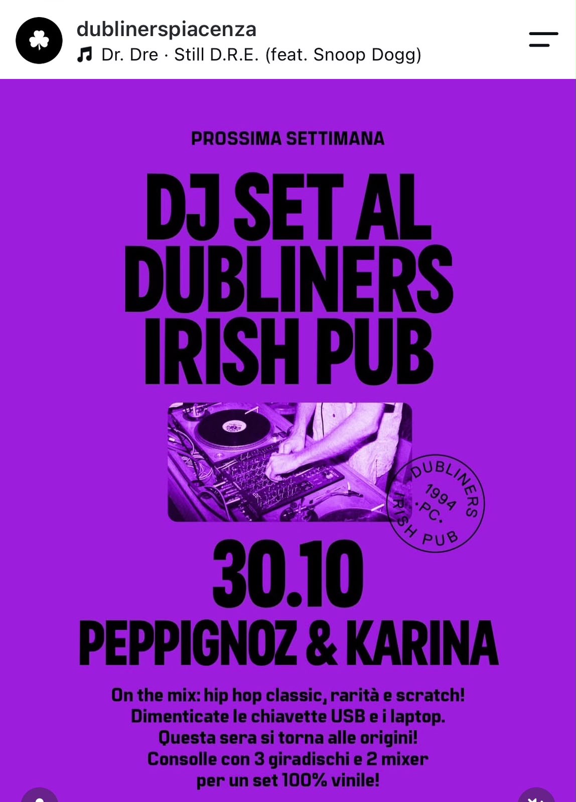 DJ SET PEPPIGNOZ & KARINA